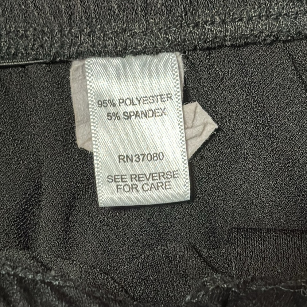 Cato Women’s Polyester Black Skirt w Buttons Size L - Picture 8 of 8